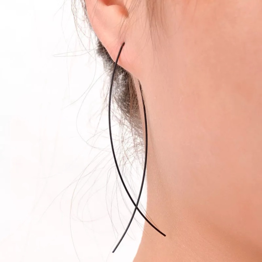 ▪️Geometric Wire Earrings